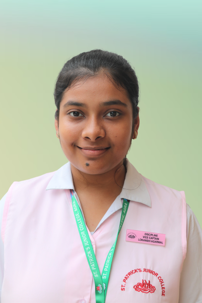 LOKANSHI AGARWAL(DISCIPLINE VICE CAPTAIN)